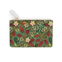 Golden Leaf Reverie Mini Clutch – Vibrant Cruelty-Free Leather