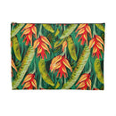 Luminous Botanical Dream Accessory Pouch – Vibrant Tropical Foliage Organizer for Everyday Use