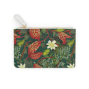 Emerald Crimson Garden Mini Clutch – Vibrant Cruelty-Free Leather