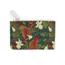 Verdant Cascade Elegance Mini Clutch – Vibrant Cruelty-Free Leather