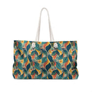 Autumn Symphony Botanicals Weekender Tote Bag – Chic, Spacious & Travel-Ready