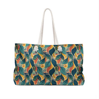 Autumn Symphony Botanicals Weekender Tote Bag – Chic, Spacious & Travel-Ready
