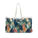 Tropical Twilight Elegance Weekender Tote Bag – Stylish & Spacious for Everyday Adventures