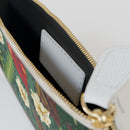 Autumn Bloom Harmony Mini Clutch – Vibrant Cruelty-Free Leather