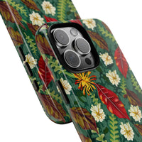 Autumn Bloom Harmony iPhone Tough Case – Vibrant Dual-Layer Protection