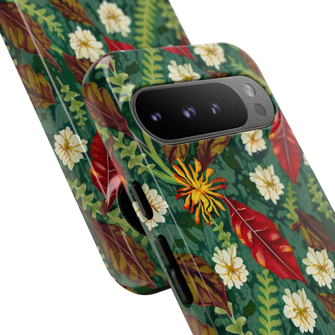 Autumn Bloom Harmony Google Pixel Case – Vibrant Dual-Layer Protection