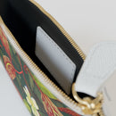 Emerald Crimson Garden Mini Clutch – Vibrant Cruelty-Free Leather