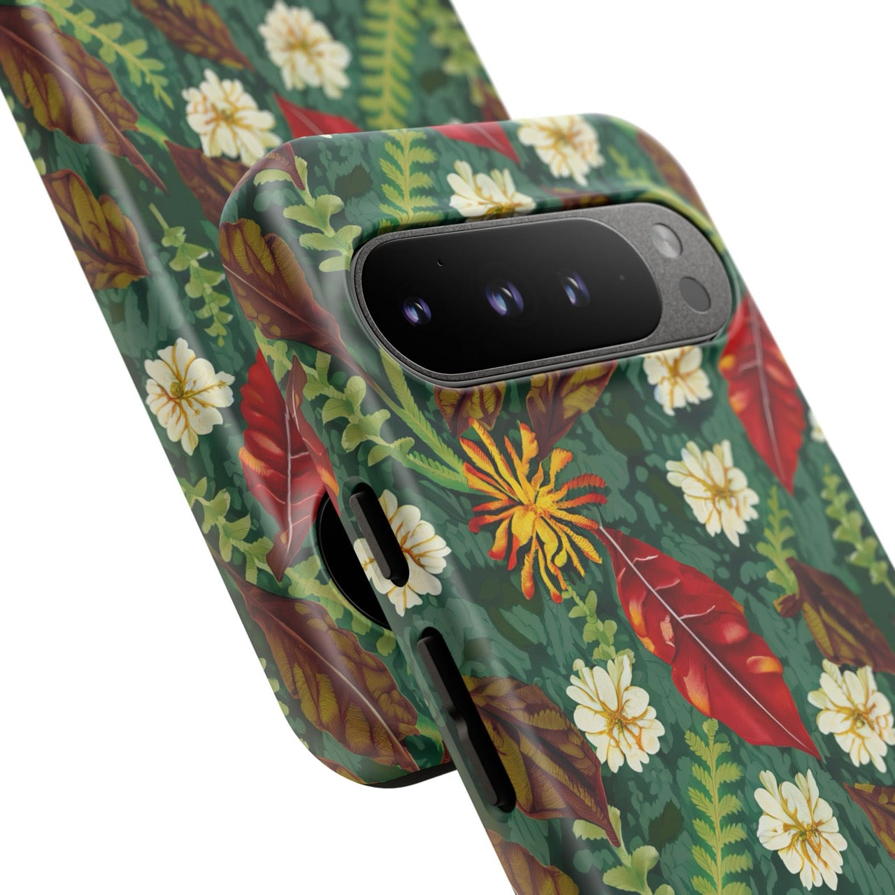 Autumn Bloom Harmony Google Pixel Case – Vibrant Dual-Layer Protection