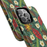 Autumn Bloom Harmony iPhone Tough Case – Vibrant Dual-Layer Protection