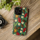 Autumn Bloom Harmony iPhone Tough Case – Vibrant Dual-Layer Protection