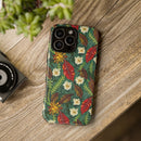 Autumn Bloom Harmony iPhone Tough Case – Vibrant Dual-Layer Protection