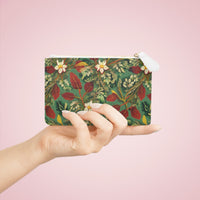 Golden Leaf Reverie Mini Clutch – Vibrant Cruelty-Free Leather