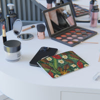 Autumn Bloom Harmony Mini Clutch – Vibrant Cruelty-Free Leather