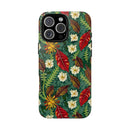 Autumn Bloom Harmony iPhone Tough Case – Vibrant Dual-Layer Protection