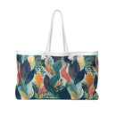 Tropical Twilight Elegance Weekender Tote Bag – Stylish & Spacious for Everyday Adventures