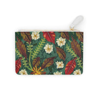 Autumn Bloom Harmony Mini Clutch – Vibrant Cruelty-Free Leather