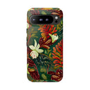 Verdant Cascade Elegance Google Pixel Tough Case | Tropical Floral Art