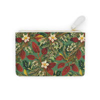 Golden Leaf Reverie Mini Clutch – Vibrant Cruelty-Free Leather