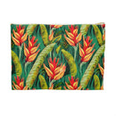 Luminous Botanical Dream Accessory Pouch – Vibrant Tropical Foliage Organizer for Everyday Use