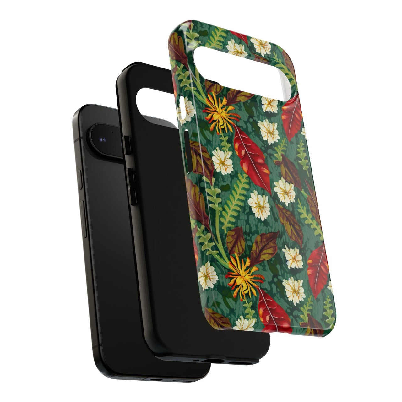 Autumn Bloom Harmony Google Pixel Case – Vibrant Dual-Layer Protection