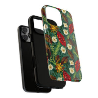 Autumn Bloom Harmony iPhone Tough Case – Vibrant Dual-Layer Protection