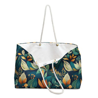 Golden Hour Foliage Weekender Tote Bag – Spacious, Chic & Perfect for Everyday Adventures