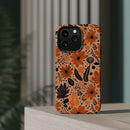 Bold Harvest Blooms iPhone Magnetic Tough Cases – Robust Protection, Impact Resistant & MagSafe® Compatible