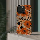 Autumn Glow Blossoms iPhone Magnetic Tough Cases – Robust Protection, Impact Resistant & MagSafe® Compatible