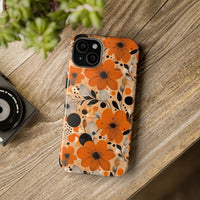 Autumn Glow Blossoms iPhone Magnetic Tough Cases – Robust Protection, Impact Resistant & MagSafe® Compatible