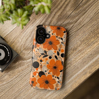 Autumn Glow Blossoms iPhone Magnetic Tough Cases – Robust Protection, Impact Resistant & MagSafe® Compatible