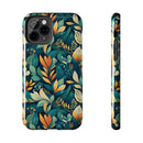 Golden Hour Foliage iPhone Tough Phone Cases – Superior Protection, Shock Dispersion & Wireless Charging Compatible