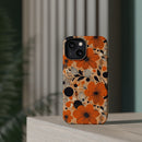 Autumn Glow Blossoms iPhone Magnetic Tough Cases – Robust Protection, Impact Resistant & MagSafe® Compatible
