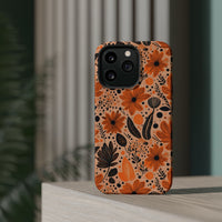 Bold Harvest Blooms iPhone Magnetic Tough Cases – Robust Protection, Impact Resistant & MagSafe® Compatible