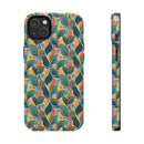 Autumn Symphony Botanicals iPhone Tough Phone Cases – Superior Protection, Shock Dispersion & Wireless Charging Compatible