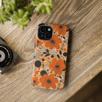 Autumn Glow Blossoms iPhone Magnetic Tough Cases – Robust Protection, Impact Resistant & MagSafe® Compatible