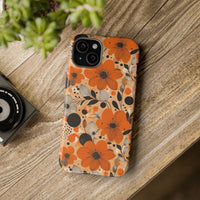 Autumn Glow Blossoms iPhone Magnetic Tough Cases – Robust Protection, Impact Resistant & MagSafe® Compatible