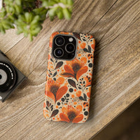 Sunlit Blooms Symphony iPhone Magnetic Tough Cases – Robust Protection, Impact Resistant & MagSafe® Compatible