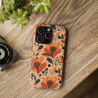 Sunlit Blooms Symphony iPhone Magnetic Tough Cases – Robust Protection, Impact Resistant & MagSafe® Compatible