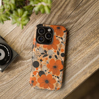 Autumn Glow Blossoms iPhone Magnetic Tough Cases – Robust Protection, Impact Resistant & MagSafe® Compatible